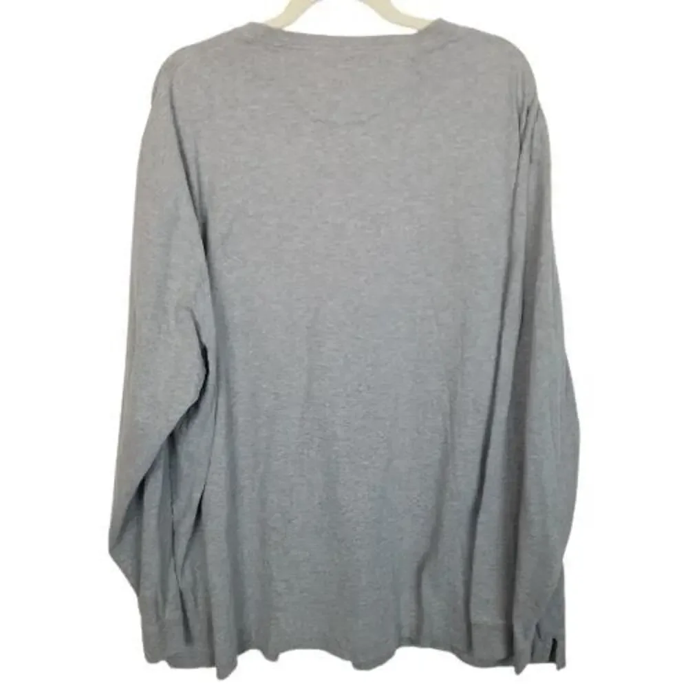 Duluth Trading Co Mens Longtail T-Shirt 2XL Minimalist Crew Neck Pullover Cotton